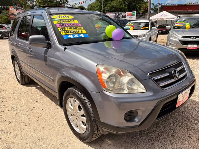 HONDA CRV ESPECIAL EDITION -2006-AUTOMATICO-4X4-6.475.000