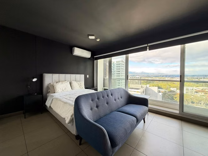 SE ALQUILA APARTAMENTO CON VISTA IMPRESIONANTE AMUEBLADO TIPO ESTUDIO