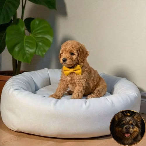 French Poodle Apricot - Imagen 5