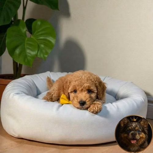 French Poodle Apricot - Imagen 6