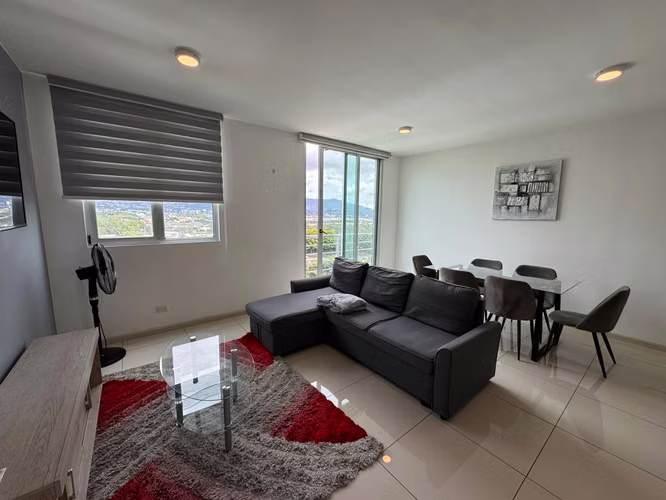 Apartamento Amueblado en Condominio Bambú 106-Heredia. JRC600