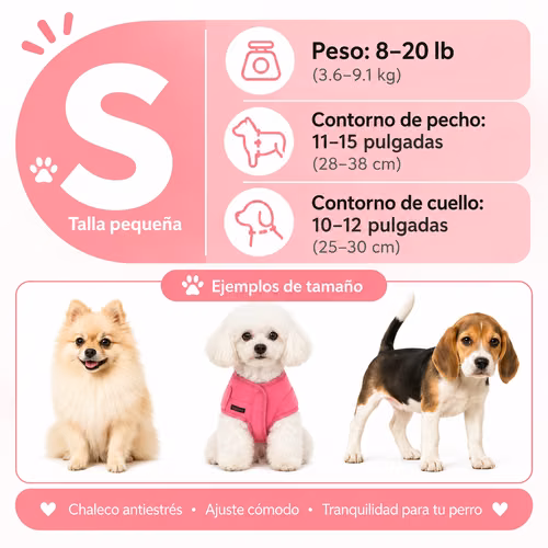 Chaqueta ropa antiestrés para perro - Imagen 4