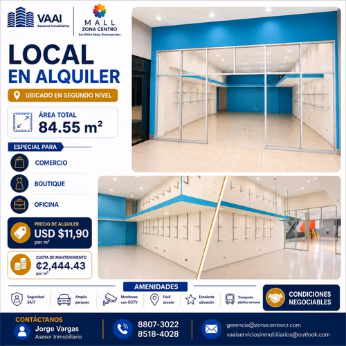 COMMERCIAL PLACE FOR RENT - SMALL CENTER AREA