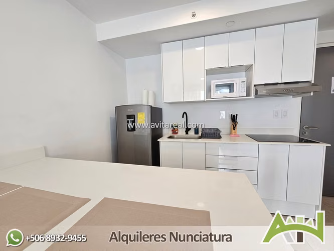 Apartamento amueblado 2 habitaciones | Sky Garden Nunciatura