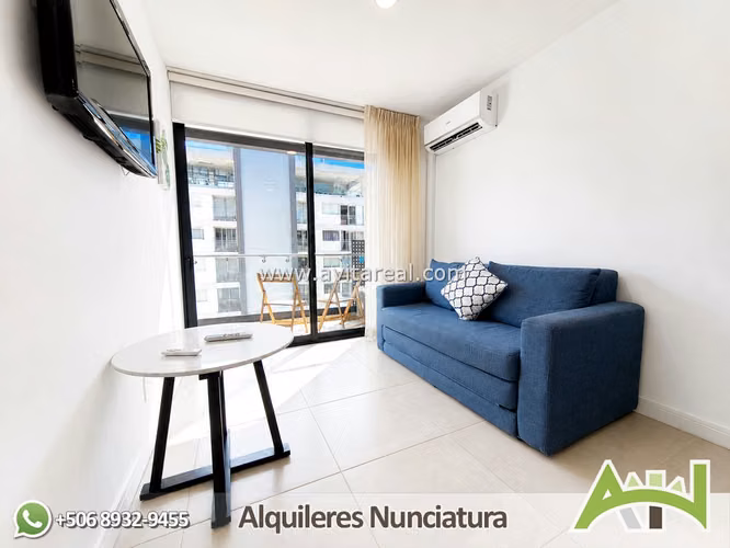Apartamento amueblado 2 habitaciones | Sky Garden Nunciatura