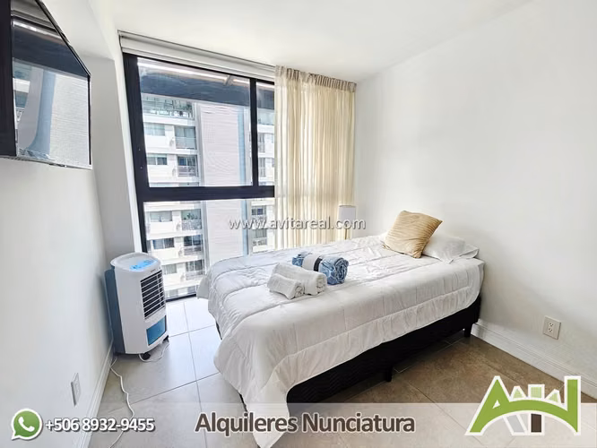 Apartamento amueblado 2 habitaciones | Sky Garden Nunciatura