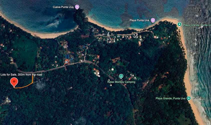 Lote con Vista al Mar en Punta Uva