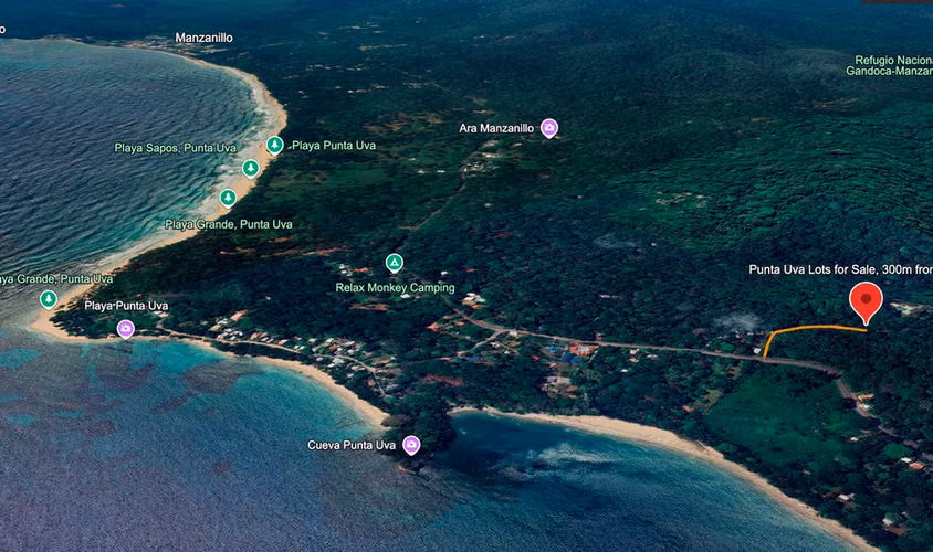 Lote con Vista al Mar en Punta Uva