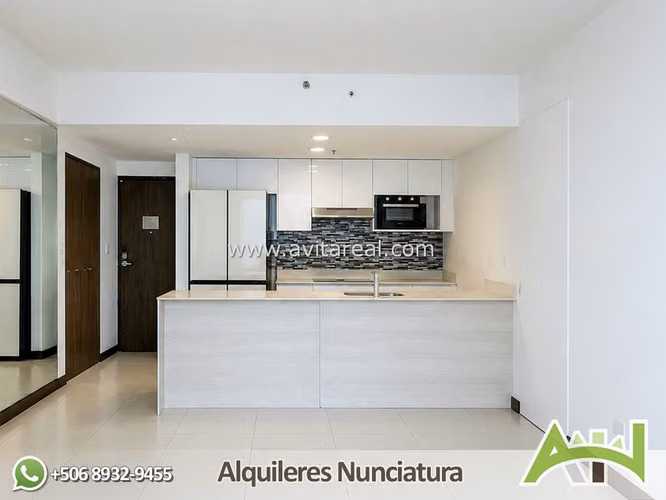 Apartamento de 2 habitaciones con terraza | U Nunciatura | AC