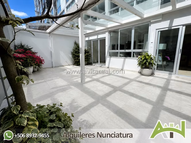 Apartamento de 2 habitaciones con terraza | U Nunciatura | AC