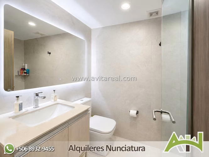 Apartamento de 2 habitaciones con terraza | U Nunciatura | AC