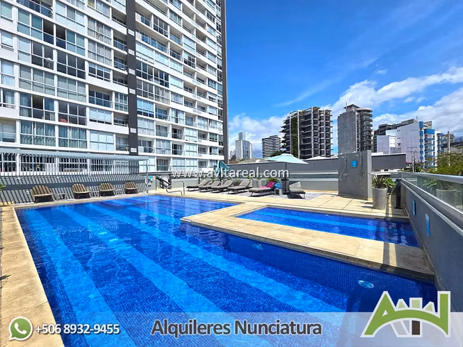 Apartamento de 2 habitaciones con terraza | U Nunciatura | AC