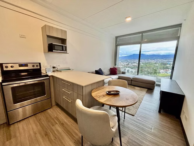 ROHRMOSER! SE ALQUILA MODERNO APARTAMENTO AMOBLADO EN QBO
