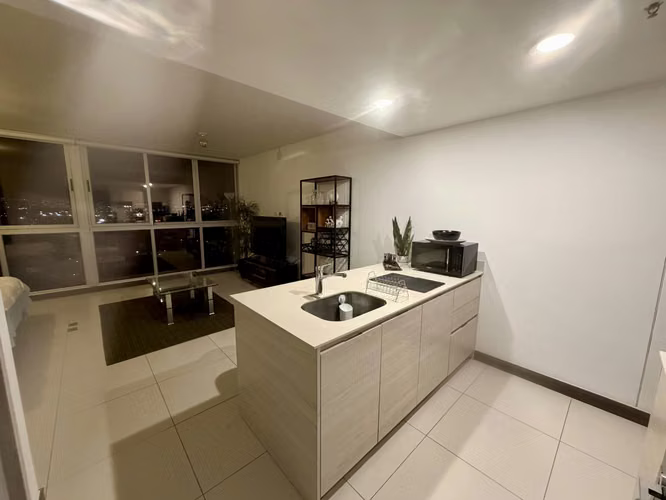 Estudio en Rohrmoser/amueblado-piso 19-vista