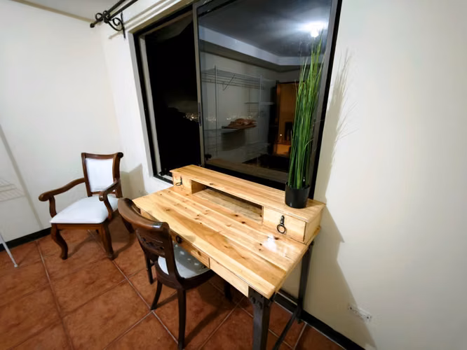 Alquiler de apartamento rústico amueblado, Las Nubes de Coronado (MS)