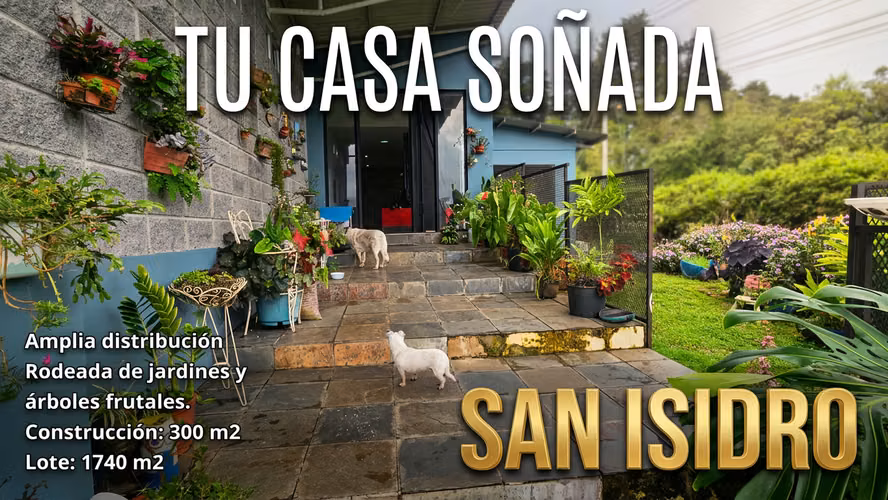 Casa en Venta en San Isidro de Heredia – 350 m² Construcción y 1.775 m² de Terreno