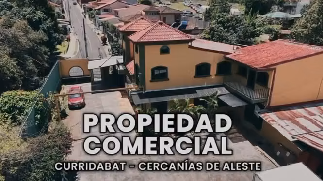 Propiedad Comercial en Venta cerca Aleste, Curridabat– Terreno 1,740 m² + Edificio 700 m²