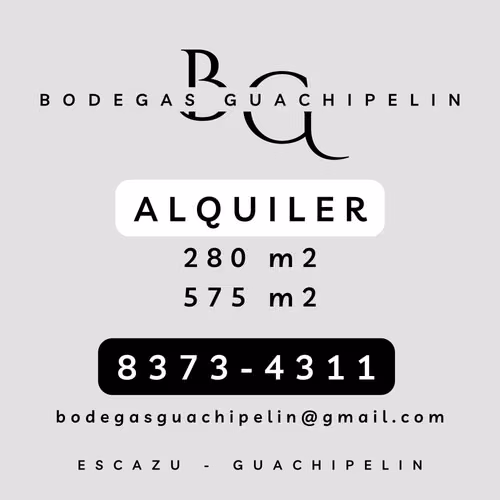 ESCAZU.. BODEGAS INDUSTRIALES  Y COMERCIALES CERCA DE MULTIPLAZA ESCAZU GUACHIPELIN