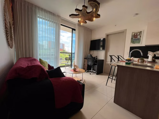 Se alquila apartamento amueblado Torre Nucleo Sabana