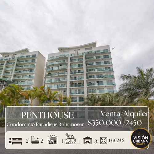 2 Bedroom Penthouse in Paradisus Rohrmoser
