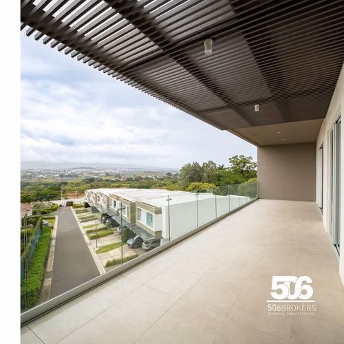 New apartment in Escazu, Panoramic view, 3 Rooms