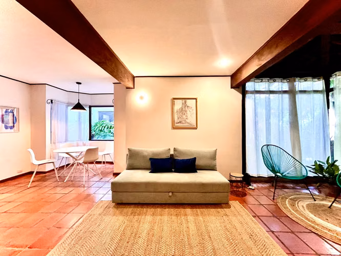 FURNISHED APARTMENT / POOL AND GREEN AREAS IN SAN RAFAEL ESCAZU