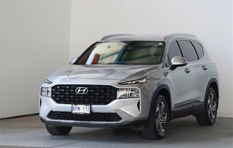 HYUNDAI SANTA FE 2023 AUTOMÁTICA GASOLINA PLATEADO - Imagen 6