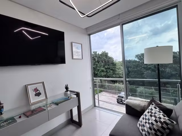 ALQUILER APARTAMENTO AMUEBLADO o CON LINEA BLANCA | CONDOMINIO VENTUS | SANTA ANA