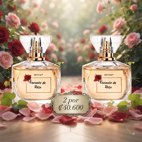 perfumes femenino Combo 2 Encanto de Rosa ENVÍO INCLUIDO