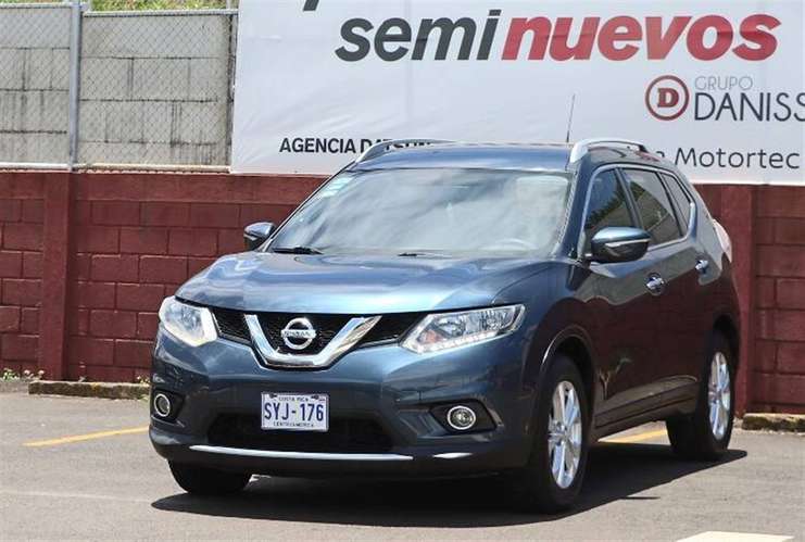 NISSAN XTRAIL 2017 AUTOMÁTICA GASOLINA AZUL - Imagen 6