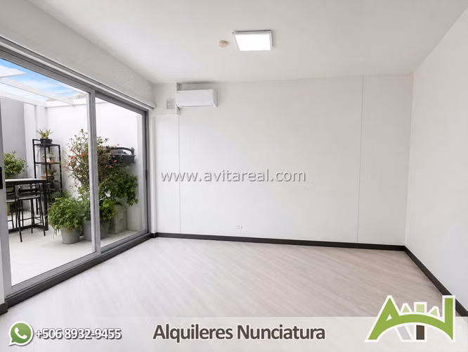Apartamento de 2 habitaciones con terraza | U Nunciatura | AC - Imagen 14