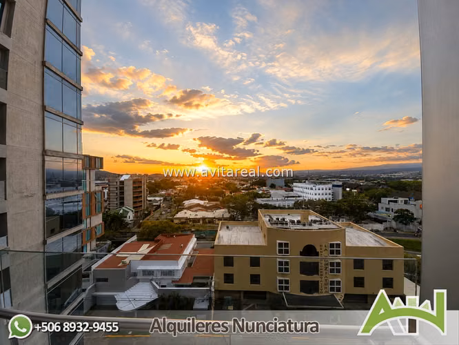 Apartamento de 2 habitaciones | QBO | Vista al atardecer