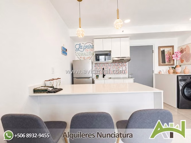 Apartamento estudio amueblado | Sky Garden | AC - Imagen 5