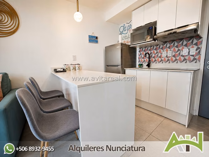 Apartamento estudio amueblado | Sky Garden | AC - Imagen 6