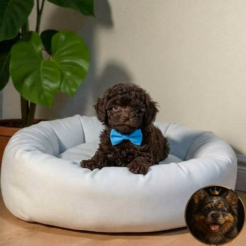 French Poodle Tácita Chocolate. - Imagen 9
