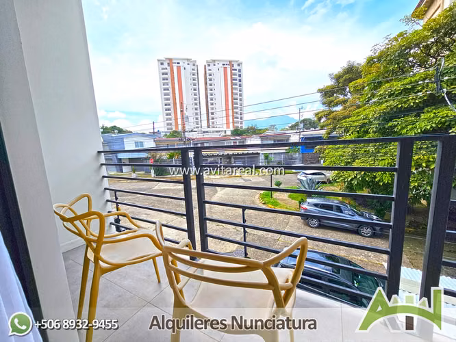 Apartamento amueblado de 2 habitaicones en Sabana Norte