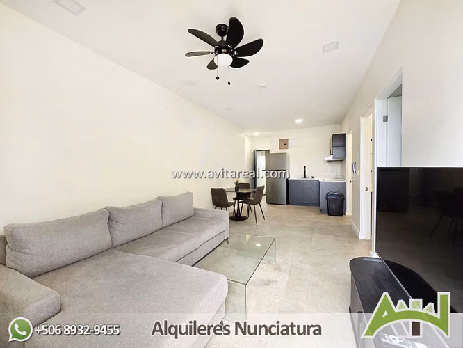 Apartamento amueblado de 2 habitaicones en Sabana Norte - Imagen 10