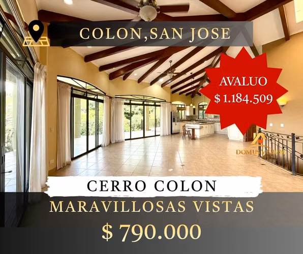 Cerro Colon Casa de Lujo en Condominio | 4 Hab, Vista al Valle