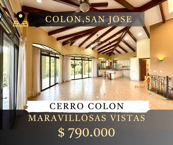 Cerro Colon Casa de Lujo en Condominio | 4 Hab, Vista al Valle