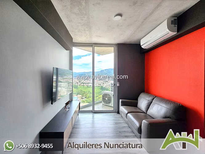 Apartamento amueblado de 1 habitación | Secrt Sabana | AC - Imagen 7