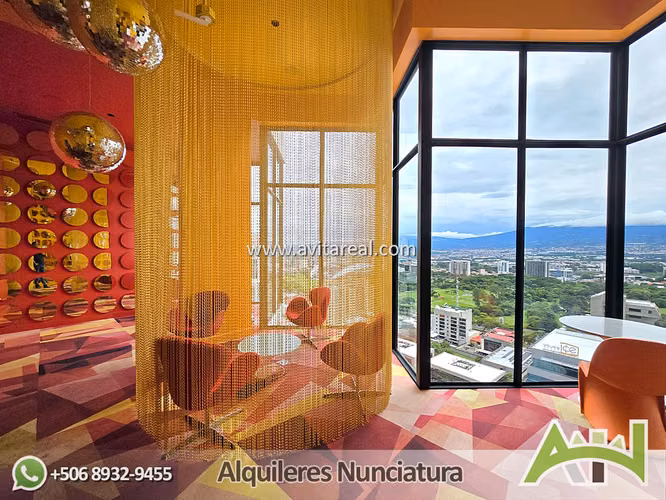 Apartamento amueblado de 1 habitación | Secrt Sabana | AC - Imagen 4