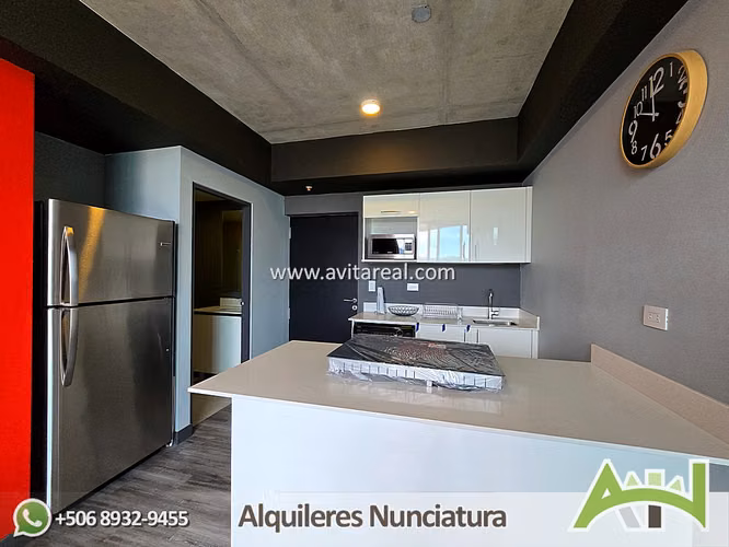 Apartamento amueblado de 1 habitación | Secrt Sabana | AC - Imagen 13