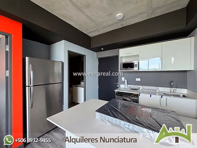 Apartamento amueblado de 1 habitación | Secrt Sabana | AC - Imagen 9