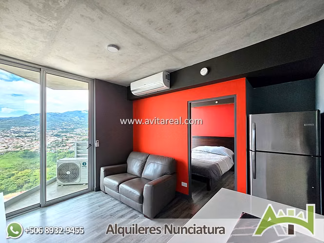 Apartamento amueblado de 1 habitación | Secrt Sabana | AC - Imagen 18