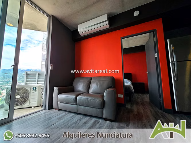 Apartamento amueblado de 1 habitación | Secrt Sabana | AC - Imagen 15