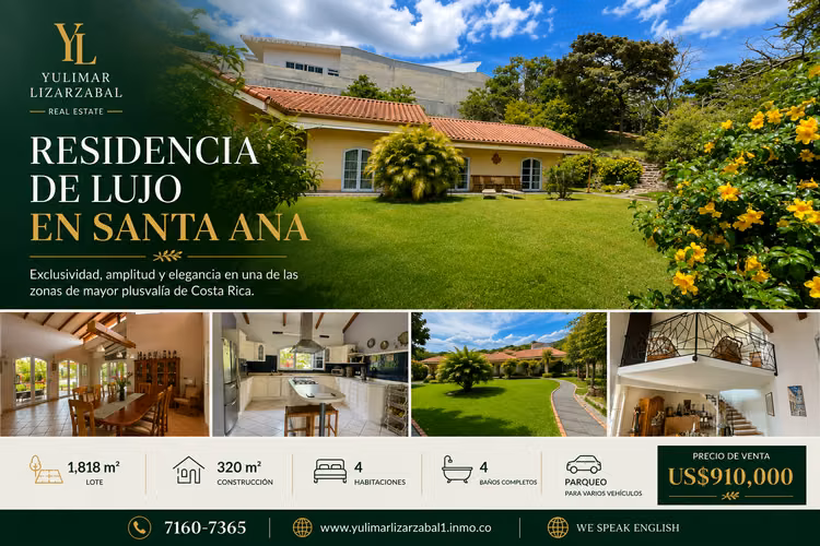 Residencia de Lujo en Venta | Santa Ana Centro