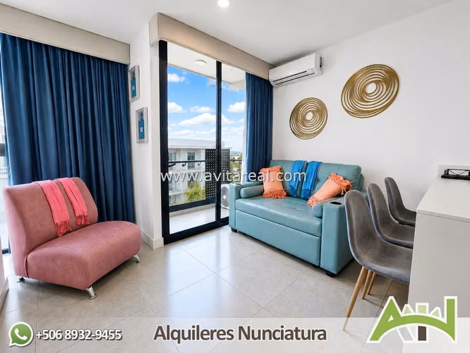 Apartamento estudio amueblado | Sky Garden | AC - Imagen 8