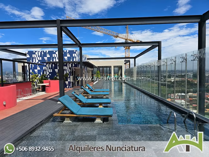 Apartamento de 2 habitaciones | Sky Garden | AC
