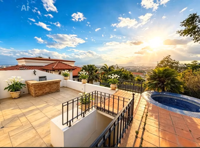 Alquiler y venta de casa exclusiva estilo morisco en Escazú - Imagen 18