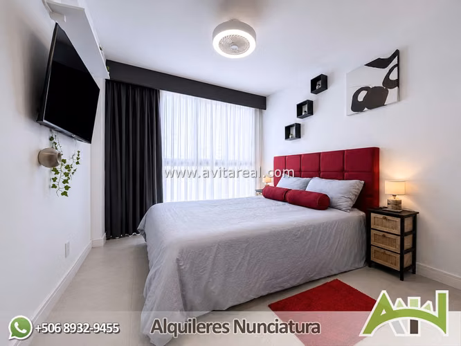 Apartamento amueblado | Sky Garden | AC - Imagen 4